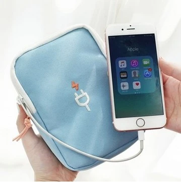 Travel Portable Travel Charger Earphone Cord Digital Bag Storage Bag Men And Women Finishing Bag