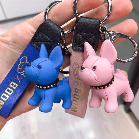 Puppy car key chain