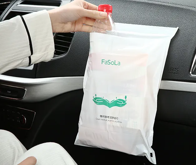 Car - Mounted Garbage Bag Paste Disposable Vomiting