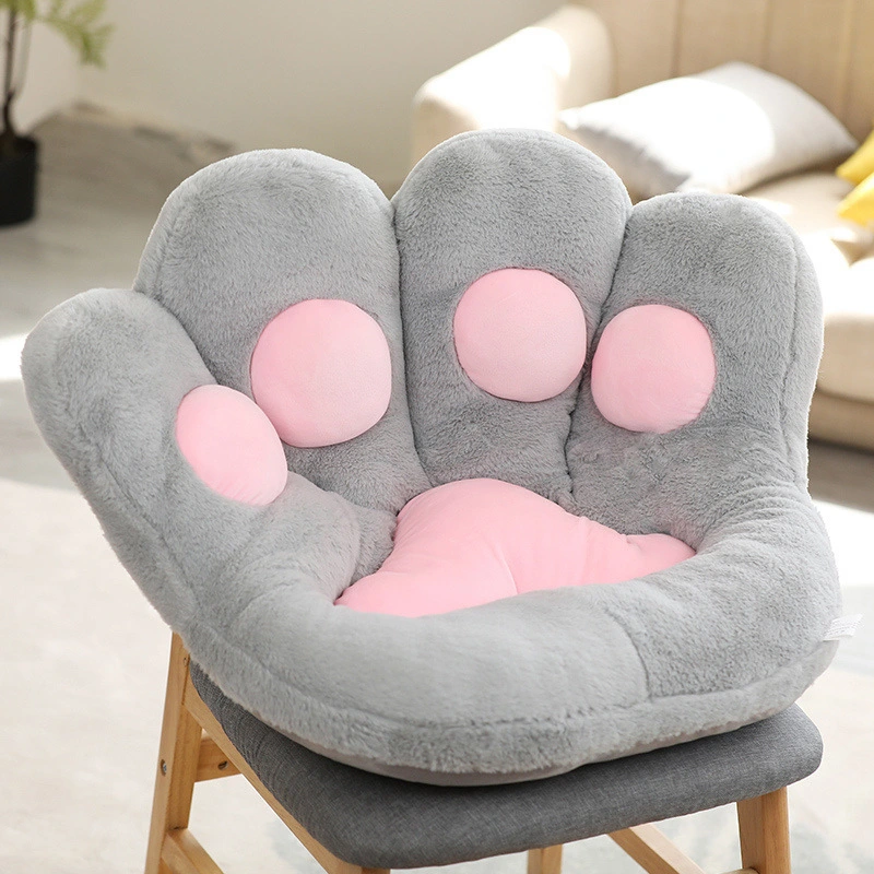 Home Simple Big Bear Paw Semi-enclosed Cushion