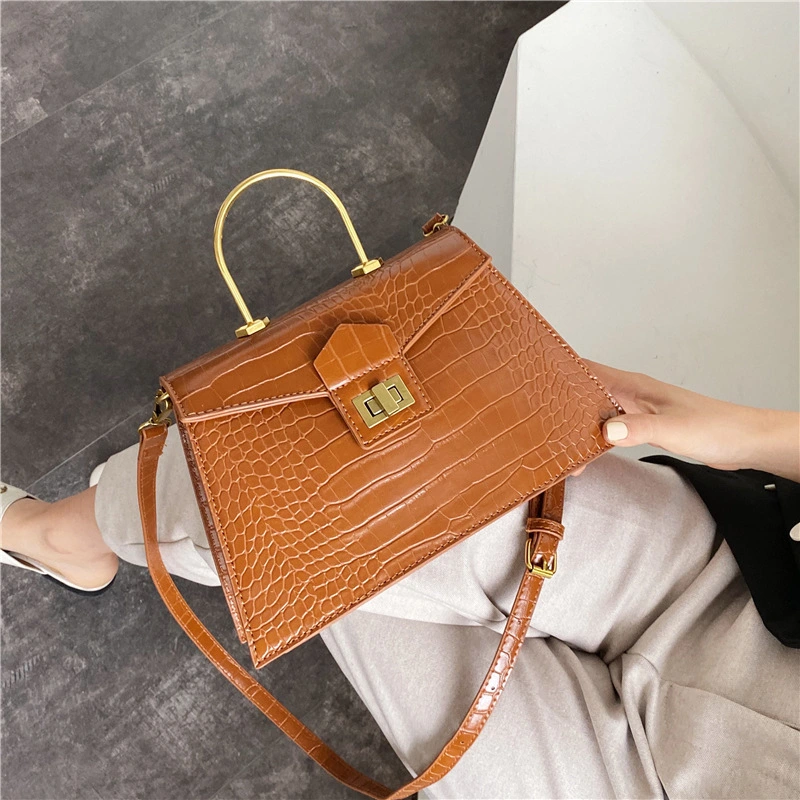 Autumn And Winter New Trendy Fashion Wild One-shoulder Portable Messenger Small Square Bag