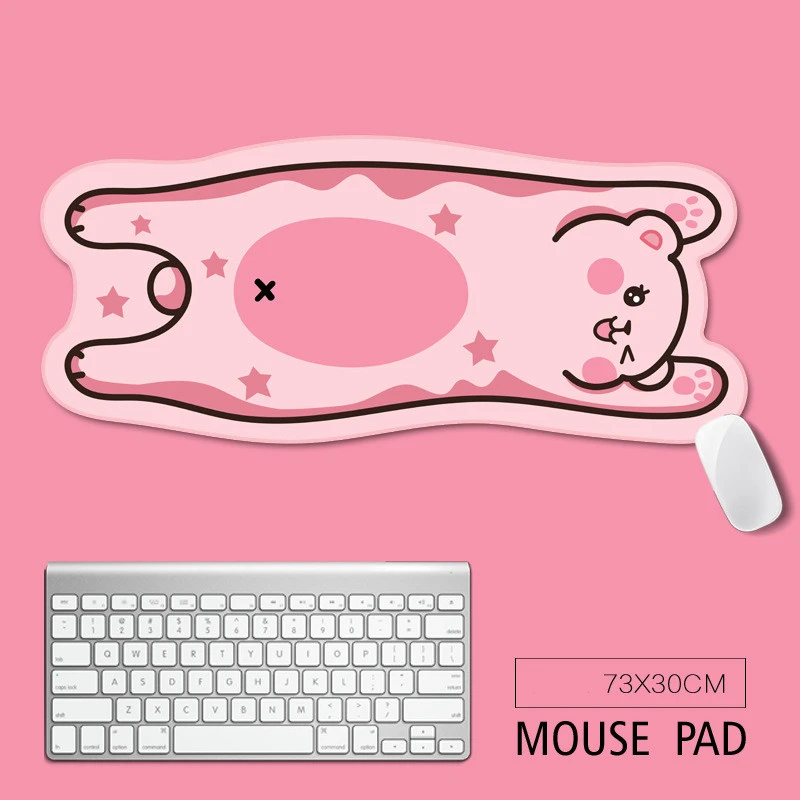 Cartoon Animal Pattern Office Special-shaped Mouse Pad