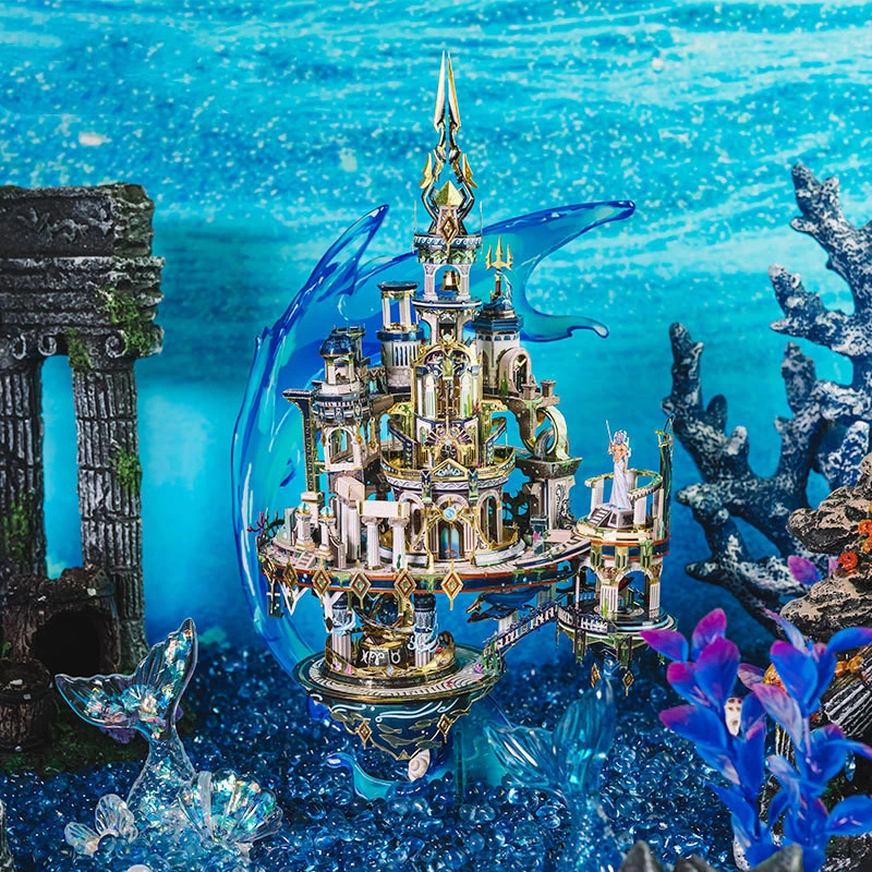 Atlantis 3D Metal Puzzle Three-dimensional Assembly Model