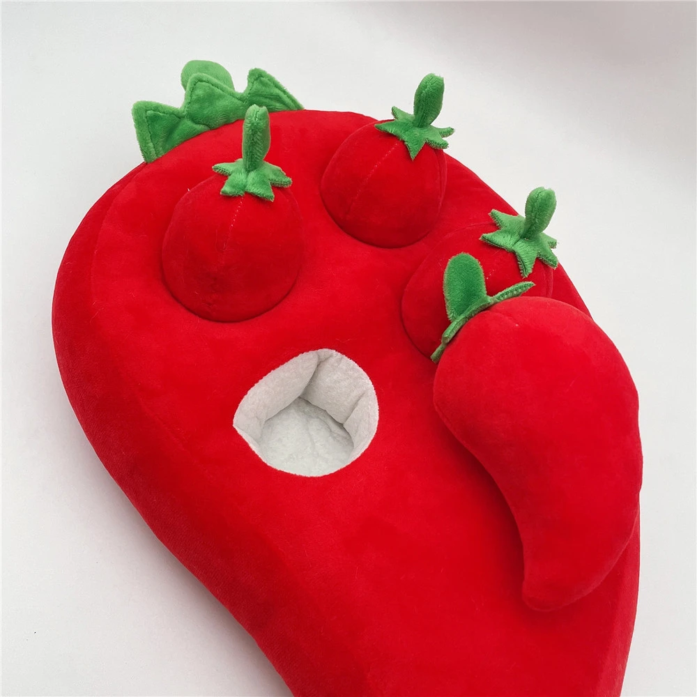 Pumpkin Vegetable Patch Plush Toy Pillow