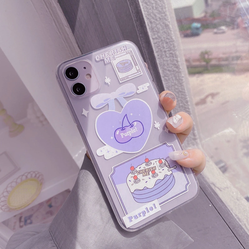 Compatible with Apple, Ins girl  iPhone case 11Pro Max anti-drop