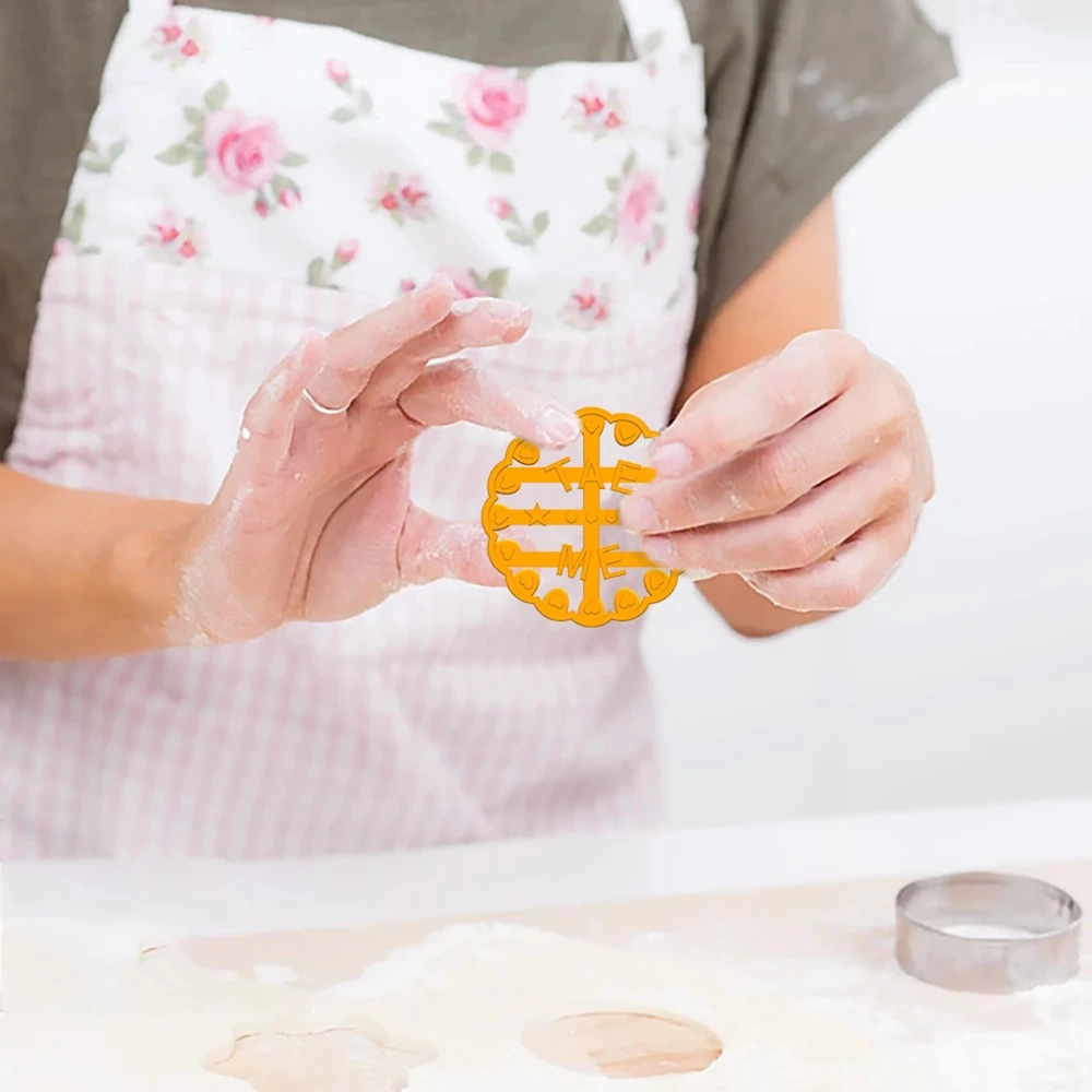 Biscuit Mold With Good Wishes