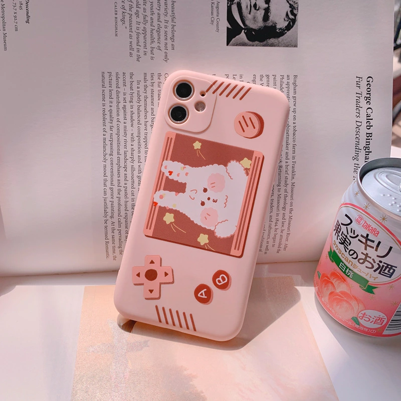 Game Machine Rabbit Phone Case Lens All-inclusive Silicone