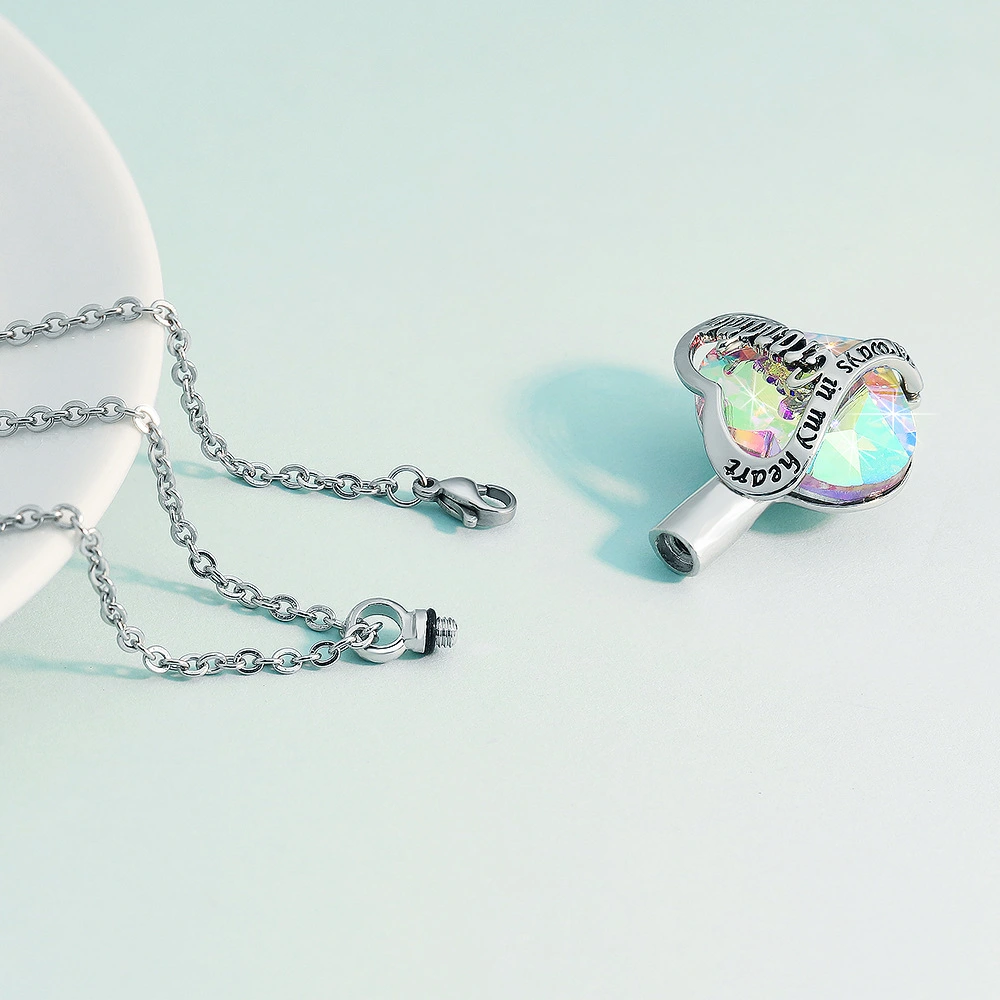 Memorial Necklace For Loved Ones And Pet Urns