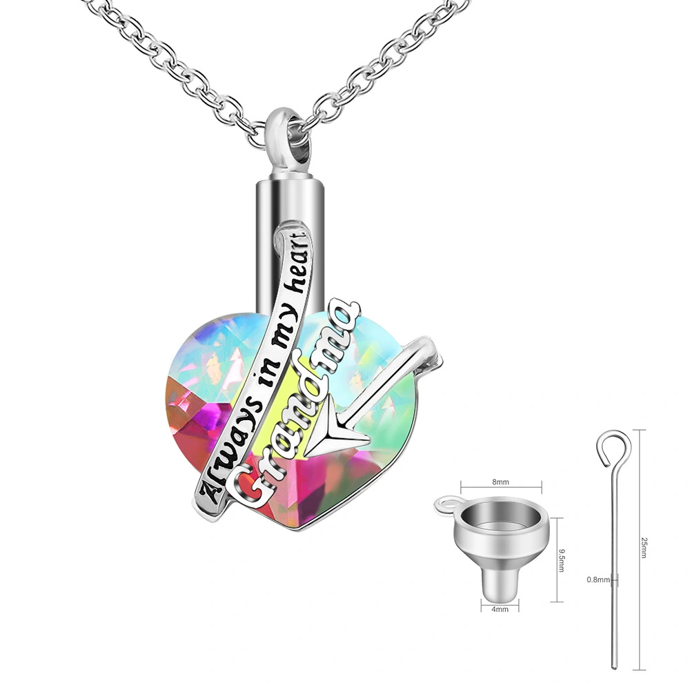 Memorial Necklace For Loved Ones And Pet Urns
