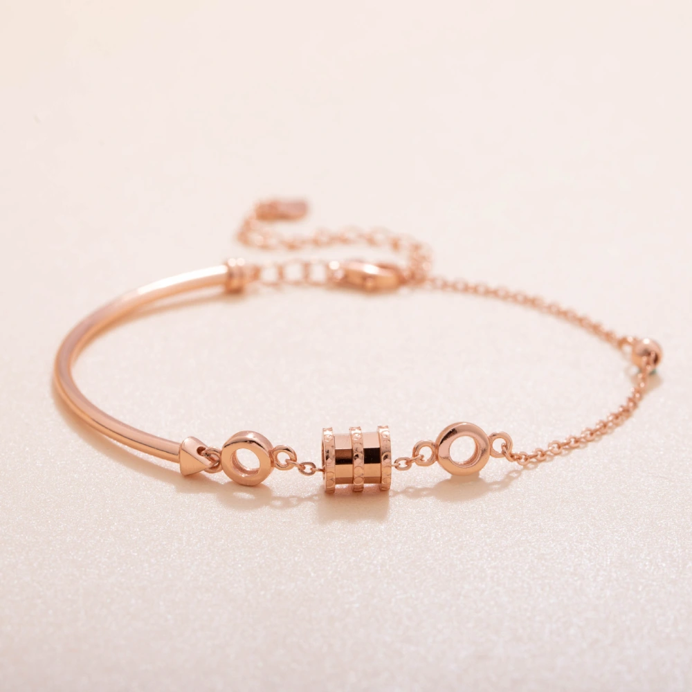 Small Waist Bracelet Female Net Red Rose Gold Bracelet