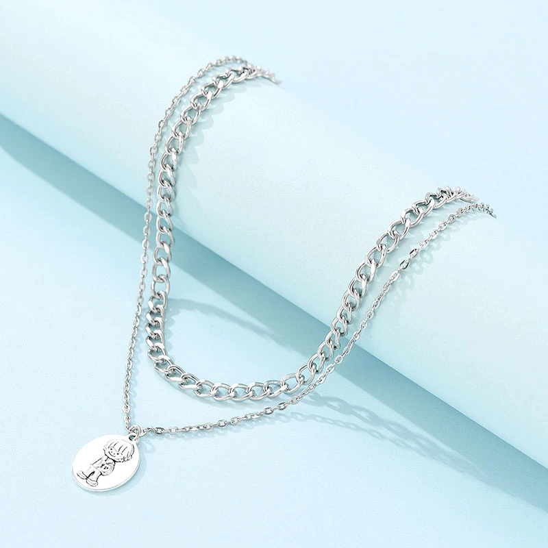 All-match Xiaoqing Necklace Female Simple