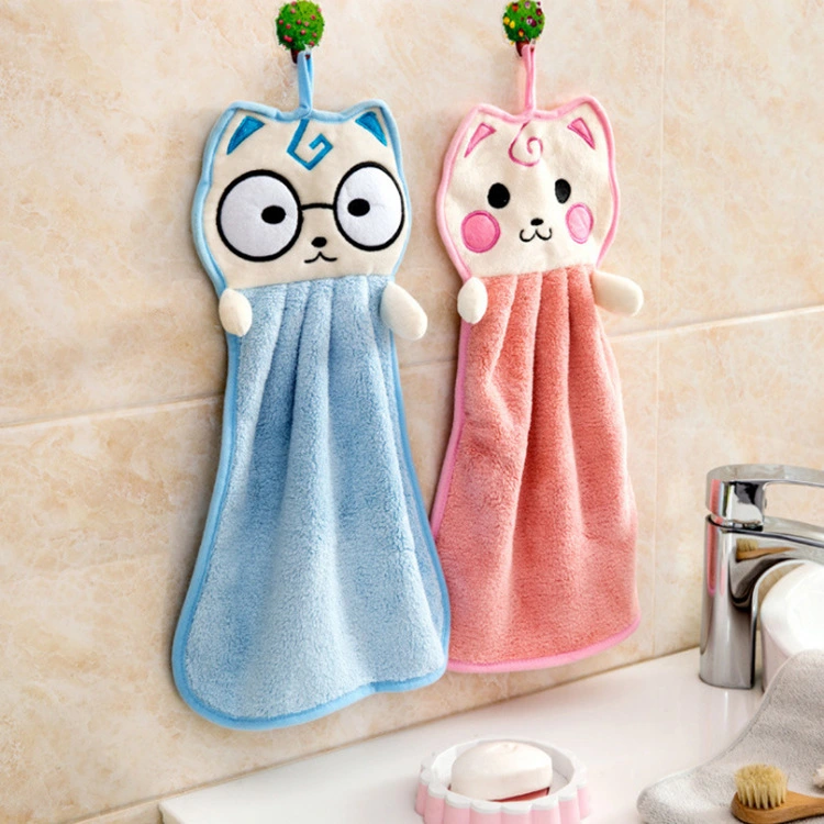 Cartoon child hand towel