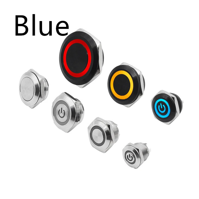 Self-Resetting Ultra-Short Metal Button Waterproof Tact Switch