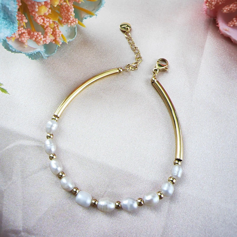 Freshwater Pearl Bracelet Female Irregular