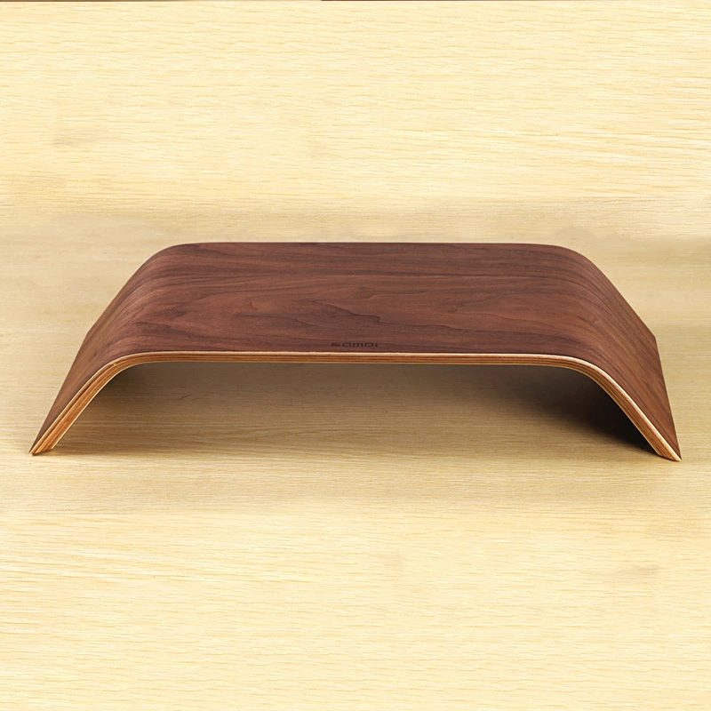 All-in-one Stand Increases Notebook Support Monitor Shelf Wooden Quality