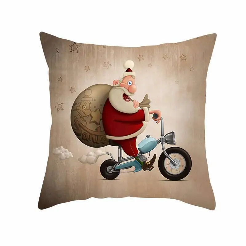 New Hot Sale Cartoon Christmas Old Man Pillowcase