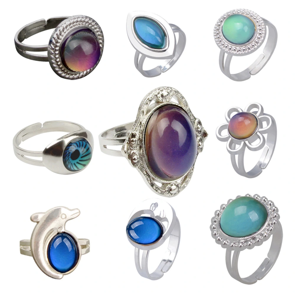 Gemstone Warm And Mood Changing Ring