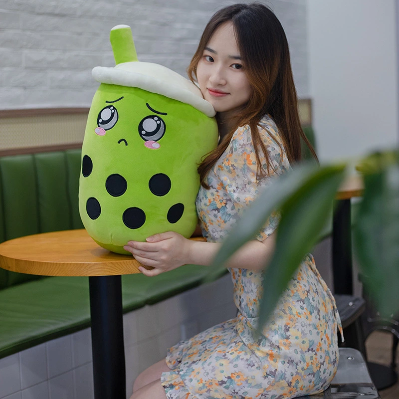 Cute Milk Tea Cup Pillow Plush Toy