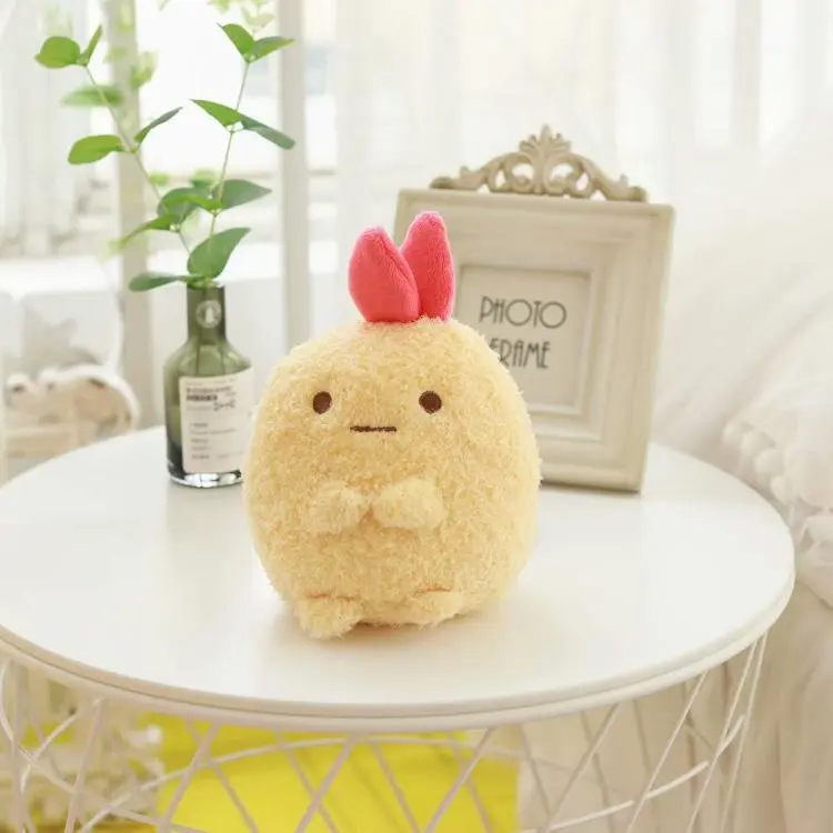 Cute Fried Shrimp Pillow Plush Cushion Toy