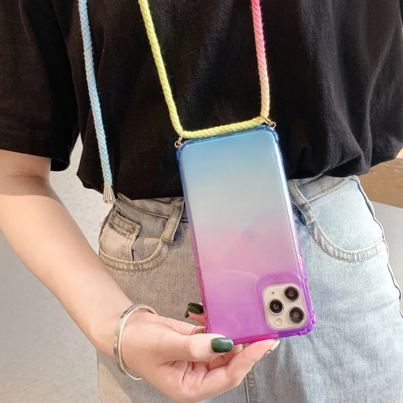 Three-color Gradient Creative Suitable Mobile Phone Case