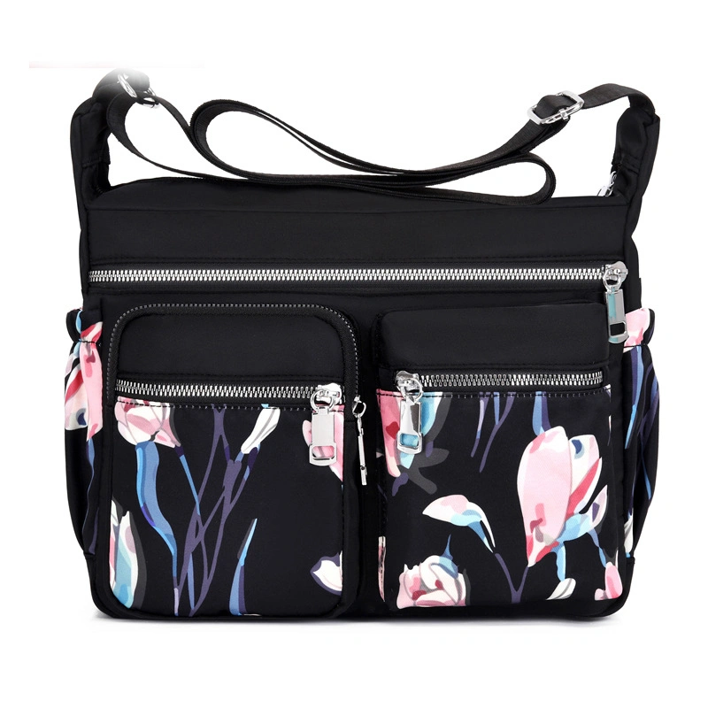 Women'S Shoulder Bag Korean Version Of Oxford Cloth Printed Crossbody Bag