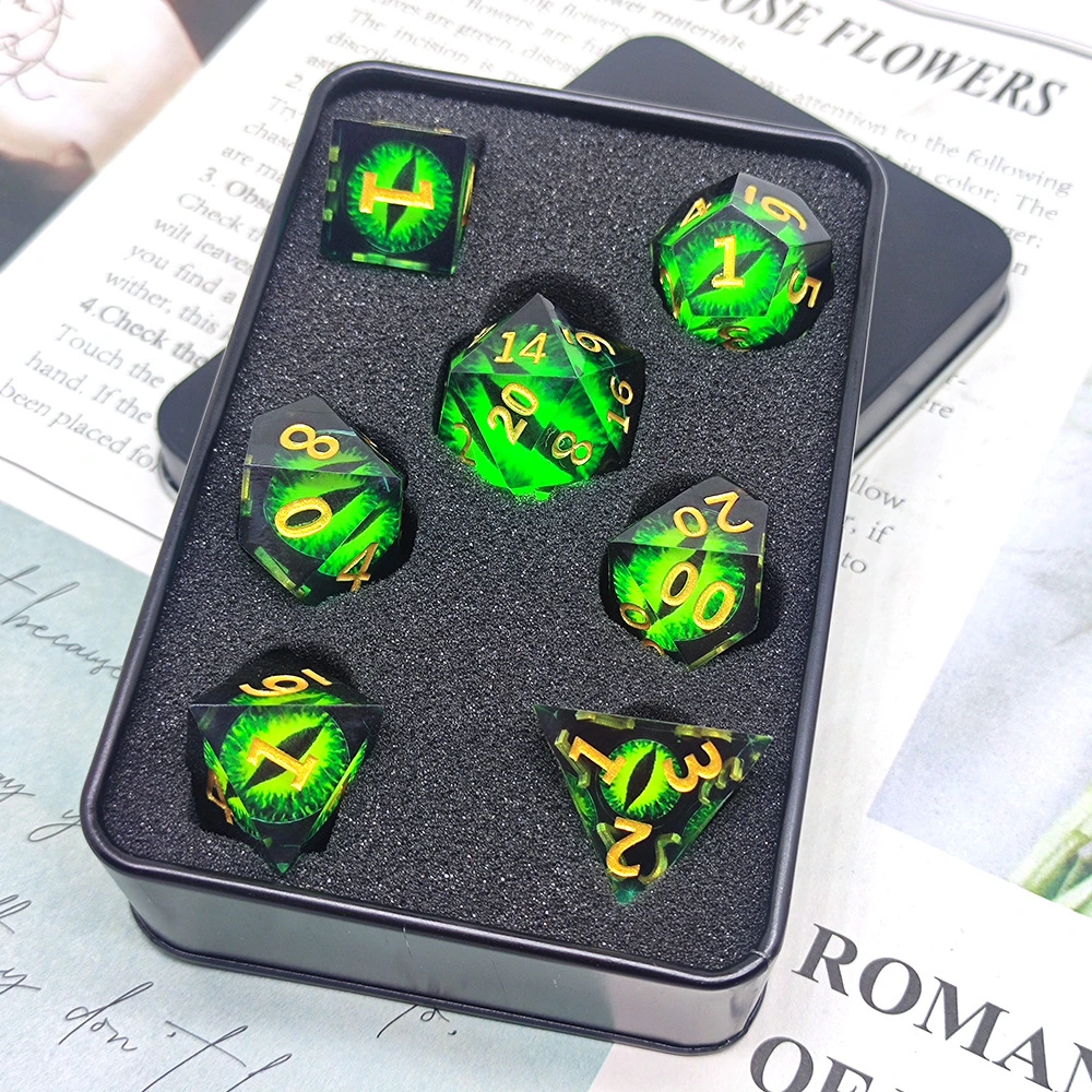 Fashionable New Resin Longan Dice