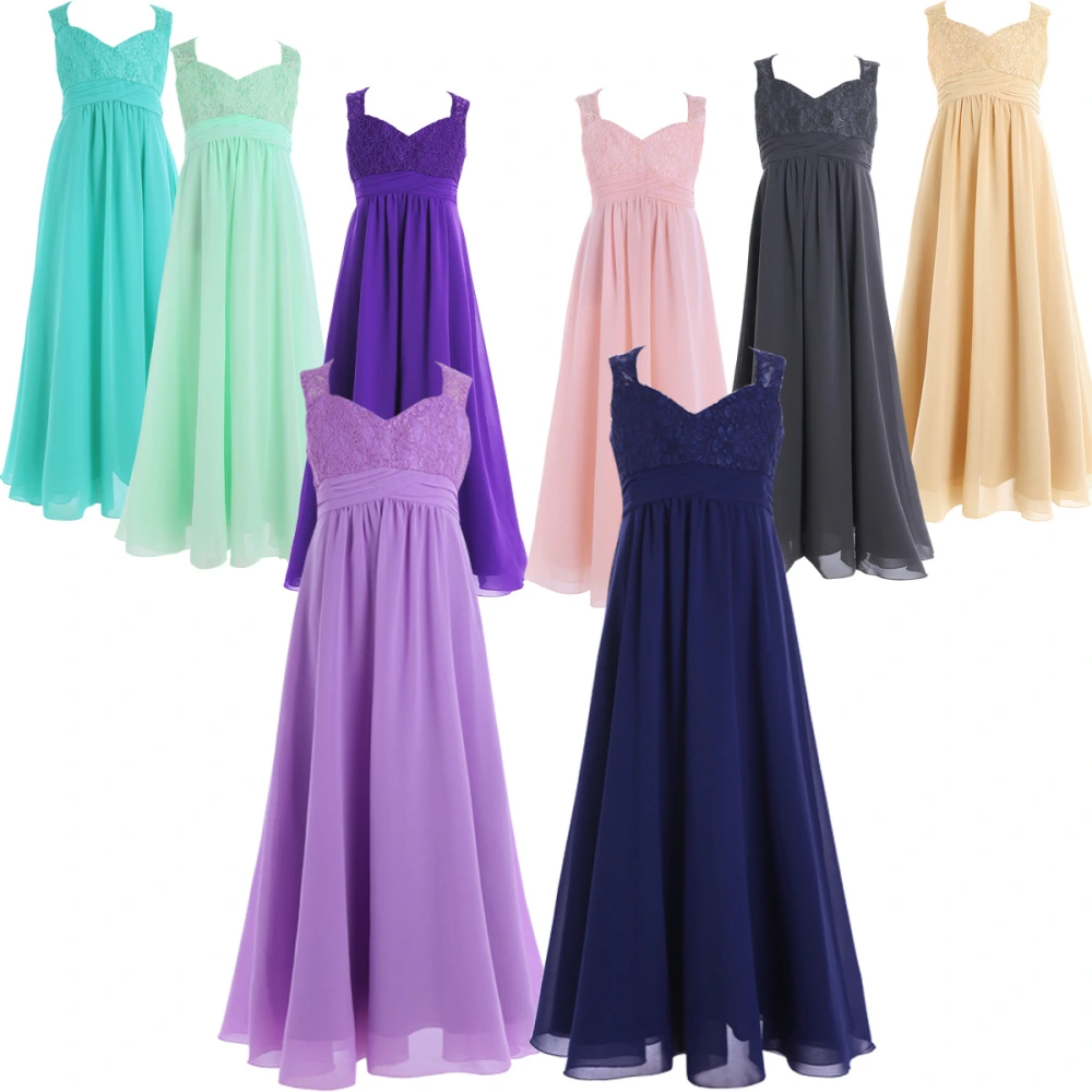 Summer Sleeveless Chiffon Long Host Evening Dress