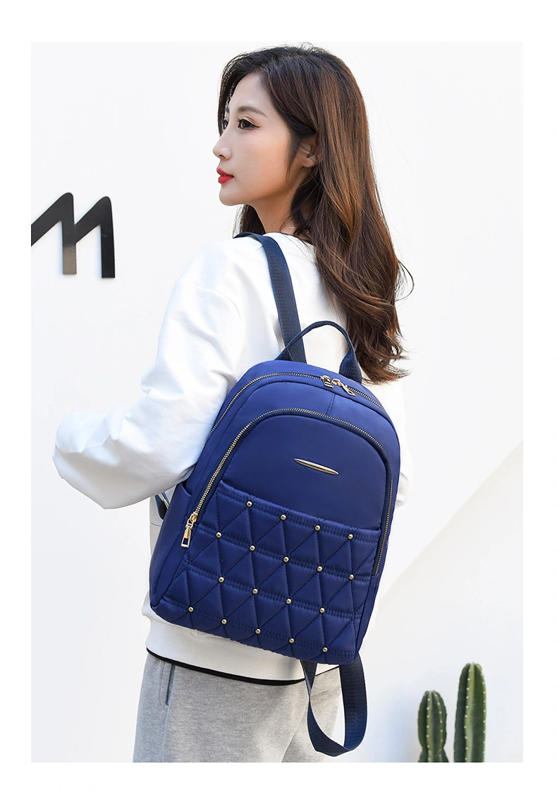 Fashion Casual Backpack Lightweight Simple Water-repellent And Large-capacity