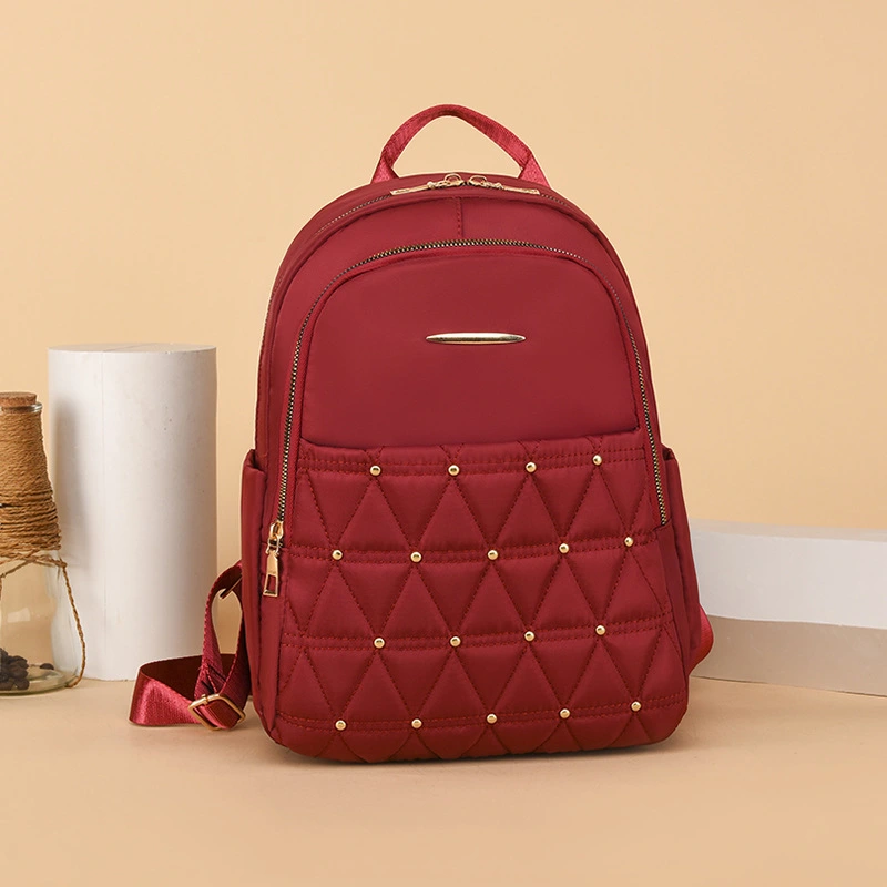 Fashion Casual Backpack Lightweight Simple Water-repellent And Large-capacity