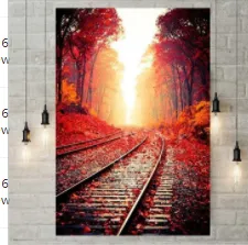 Diy Diamond Painting 5D Full Diamond Cross Stitch Bedroom Decoration Painting