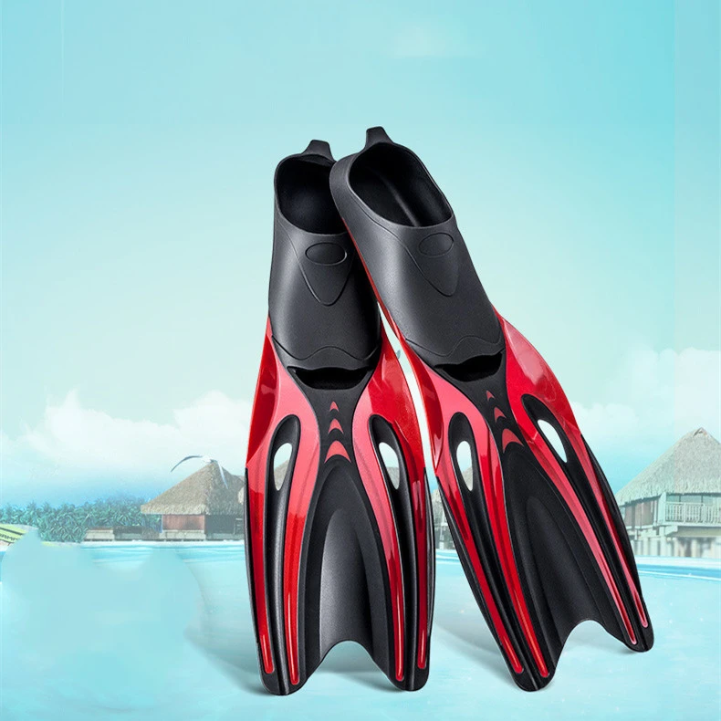 Swimming And Diving Flippers Rubber Free Float Diving Flippers