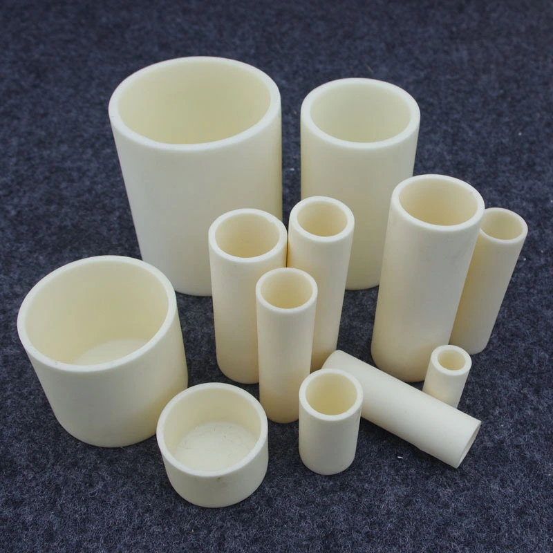 Corundum Column 99 Alumina Crucible Resistant To High Temperature Of 1600