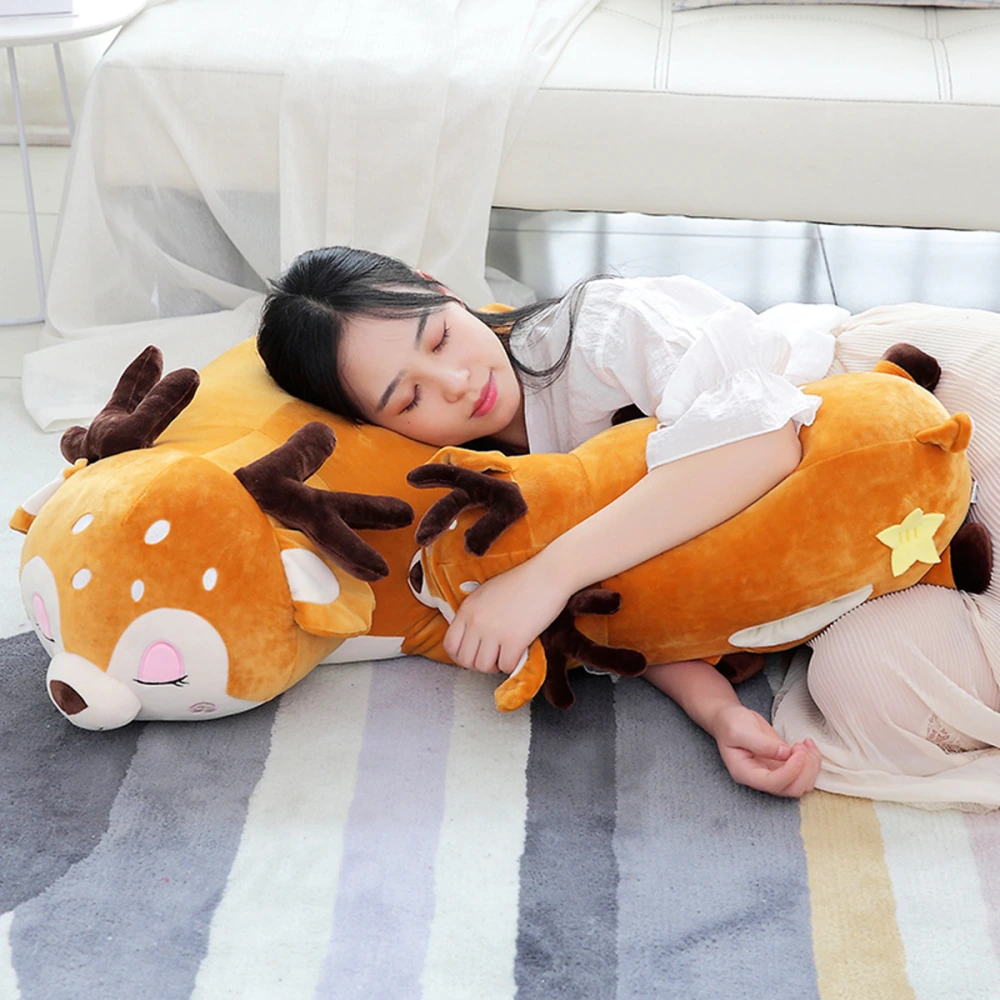 Down Cotton Sika Deer Warm Hand Cover Plush Toy