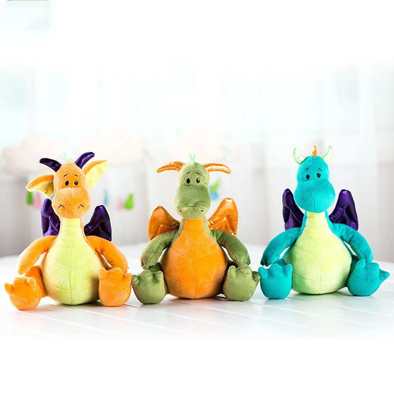 Cute Dinosaur Cloth Toy Creative Color Pillow