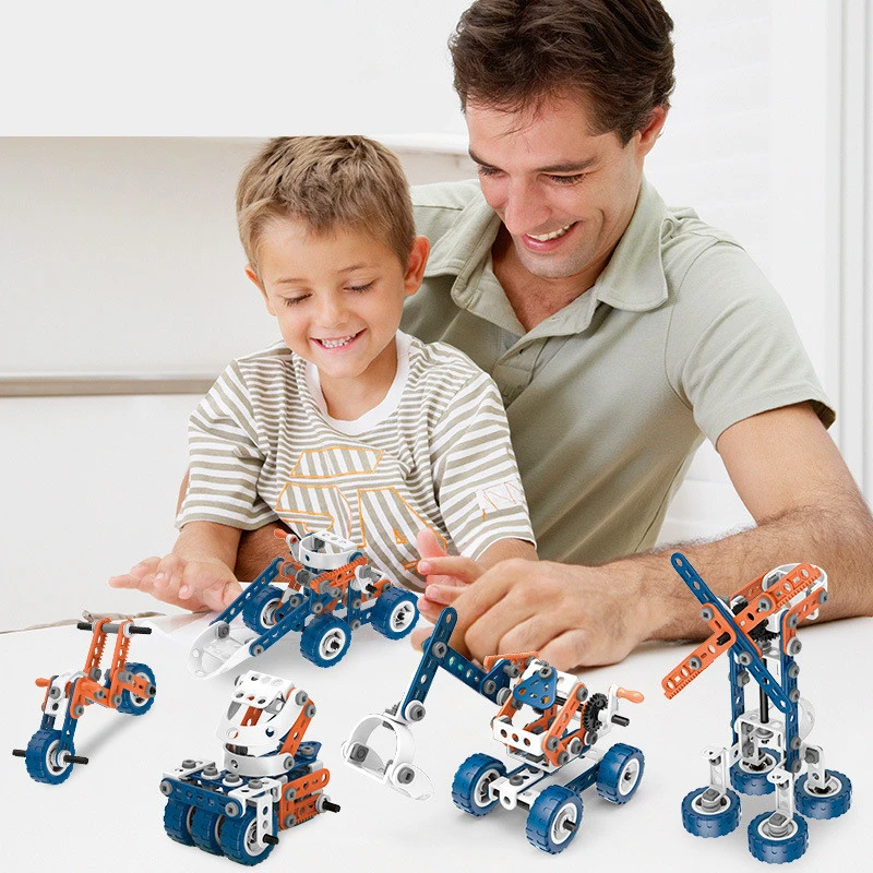 Removable Screw Toy Soft Rubber Building Blocks