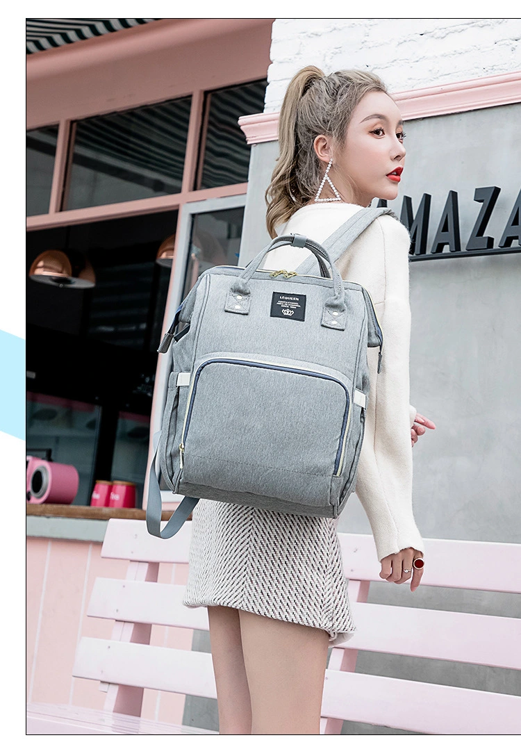 LEQUEEN Mummy Bag Multifunctional Large Capacity