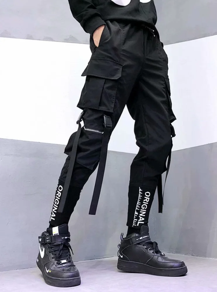 French Overalls Male Hiphop Hiphop Function Wind Super Fire Cec Paratrooper Pants