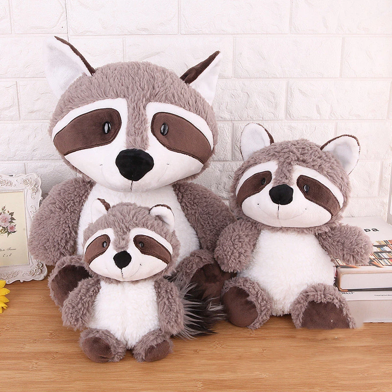 Big tail raccoon doll