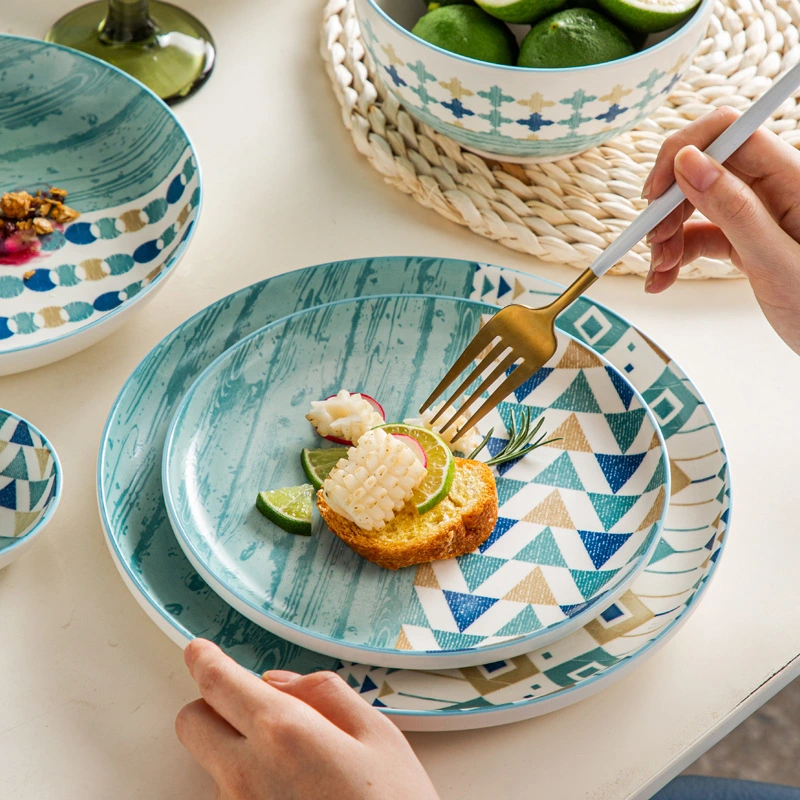 Ceramic Dishes Set Home Nordic Style