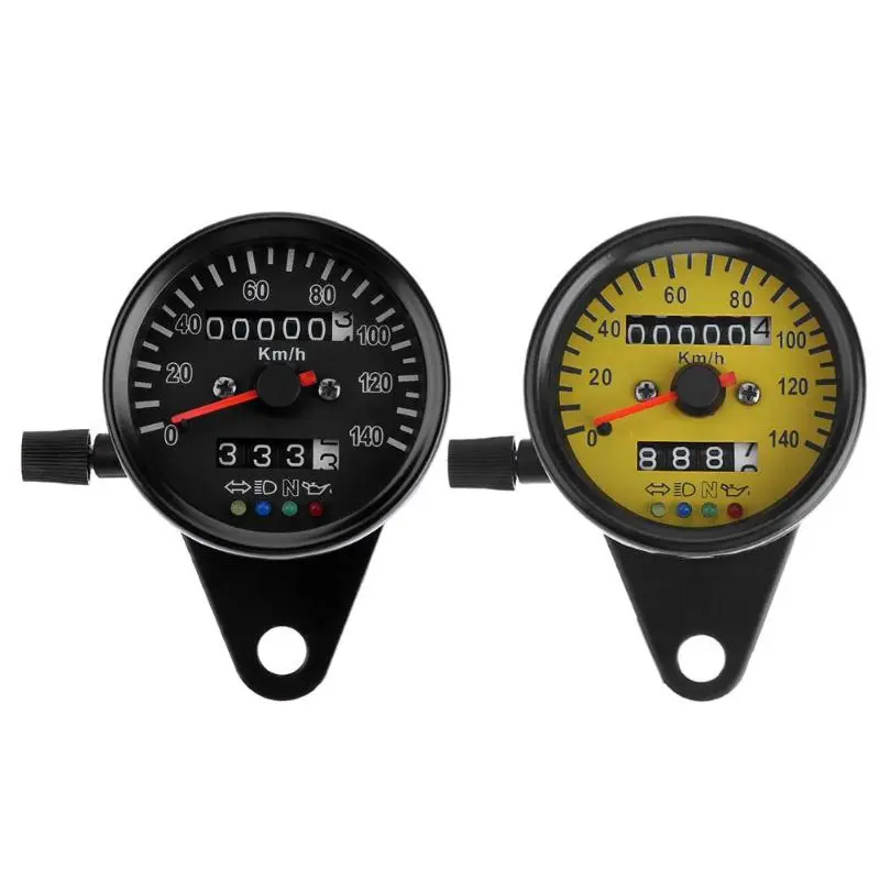 Tianjun CG125 Kmometer Retro Motorcycle Modified Dual Odometer 140kmh