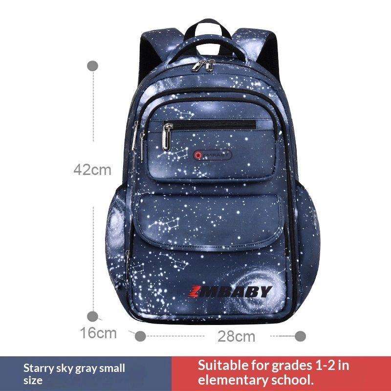 New Schoolbag For Primary School Students Male Side Refrigerator Open Large Capacity Children's Bags Grade
