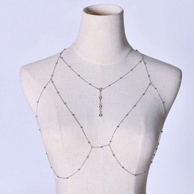 Exaggerated Beach Casual Body Clothing Chain Necklace