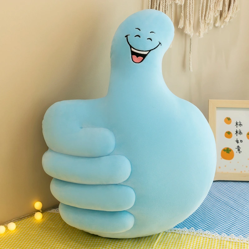 Simulation Finger Shape Plush Doll Pillow