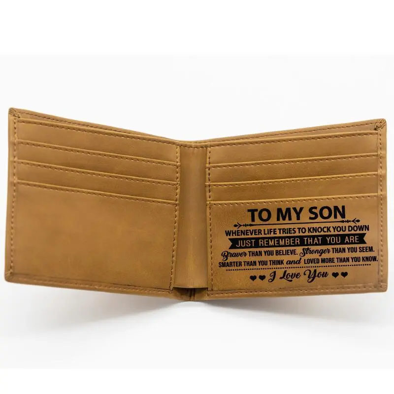 Leather Small Cropped Design Credit Card Holder Wallet