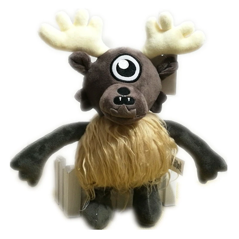 One-Eyed Giant Deer Plush Doll Elk Toy Doll Reindeer Doll