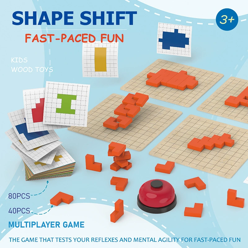 Shape Change Multiplayer Battle Game Parent-child Table Game