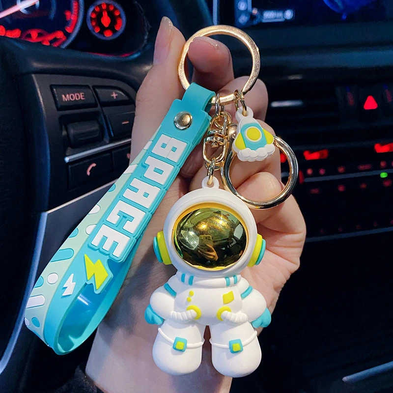 Cartoon Cool Astronaut Dripping Delicate Keychain