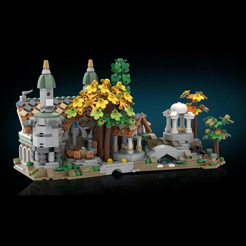 Mini Rivendell Architectural Model Building Blocks