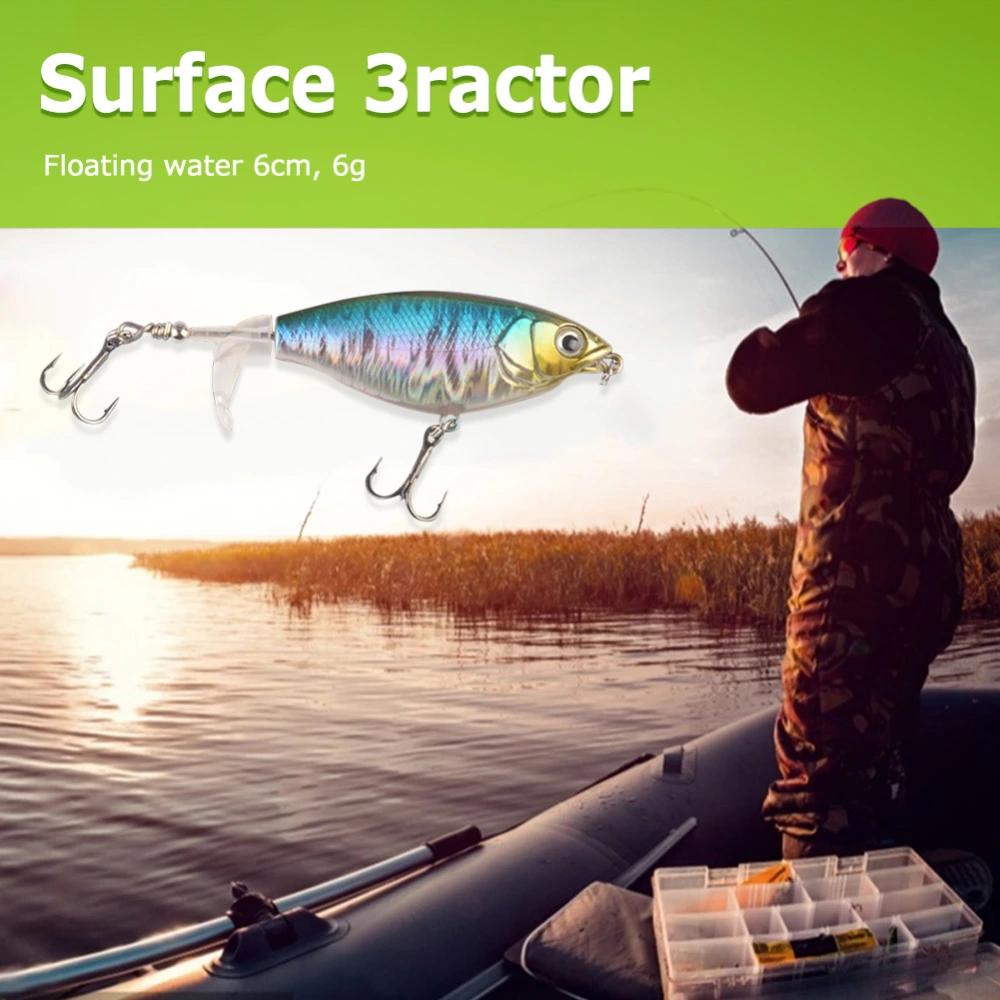 Water Spiral Pencil Surface Long Casting Lures