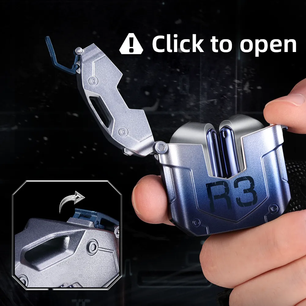 Alloy Mecha Wireless Bluetooth Headset